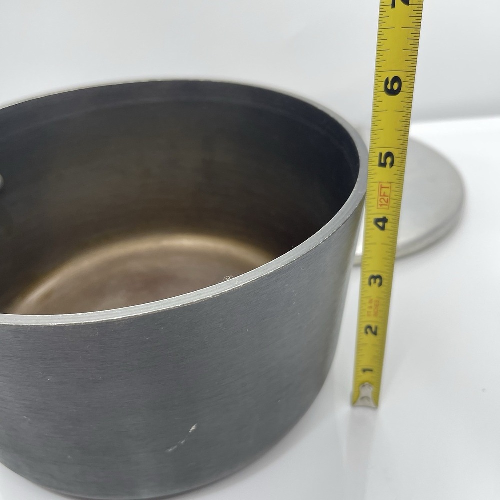 Vintage 5245 Magnalite GHC Anodized Aluminum 3 Quart Saucepan Pot with Lid USA - Picture 10 of 11